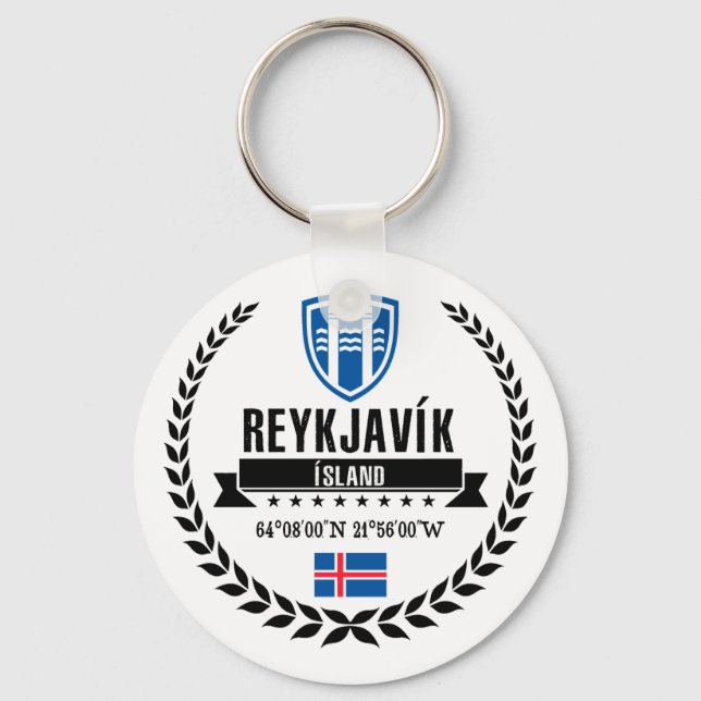 Reykjavík Nyckelring (Framsida)