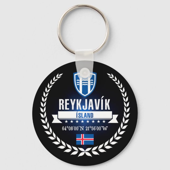 Reykjavík Nyckelring (Framsida)