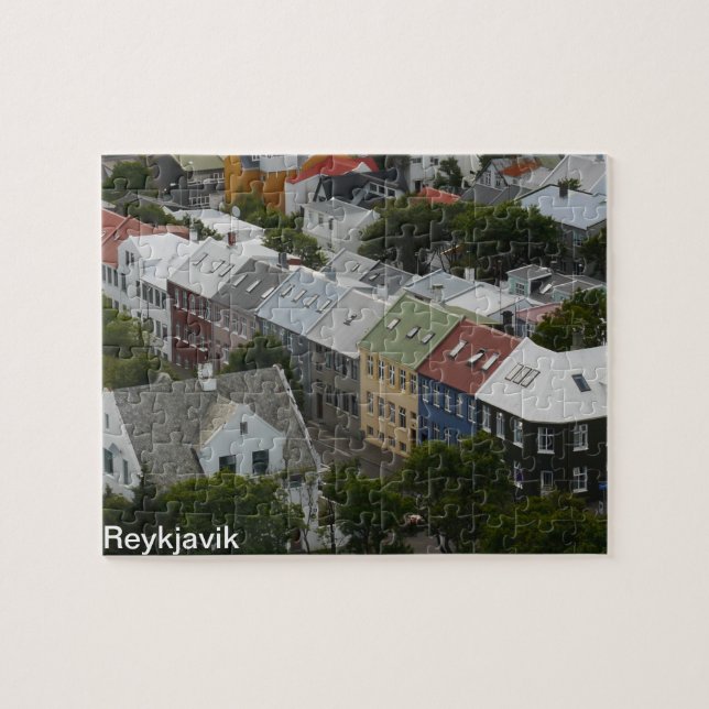 Reykjavik Puzzle Pussel (Horisontell)