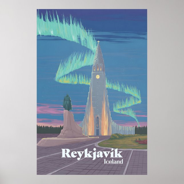 Reykjavik Resemästraktat Poster (Framsidan)