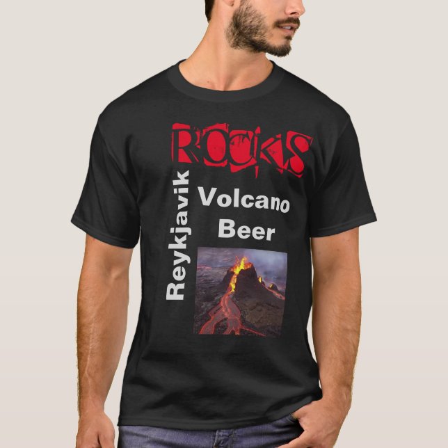 Reykjavik Sten T-Shirt (Framsida)