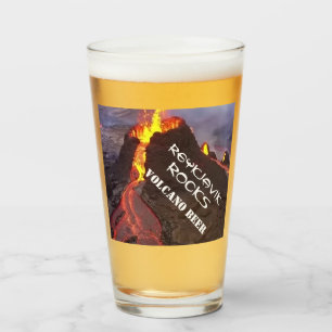 Reykjavik Sten Volcano Beer Glass Glaskopp