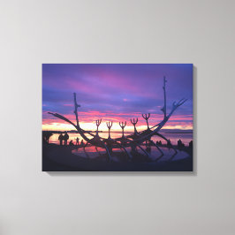 reykjavik sunset canvas #3
