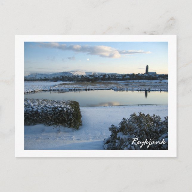 Reykjavík Vykort (Framsida)