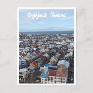 Reykjavik-vykort Vykort