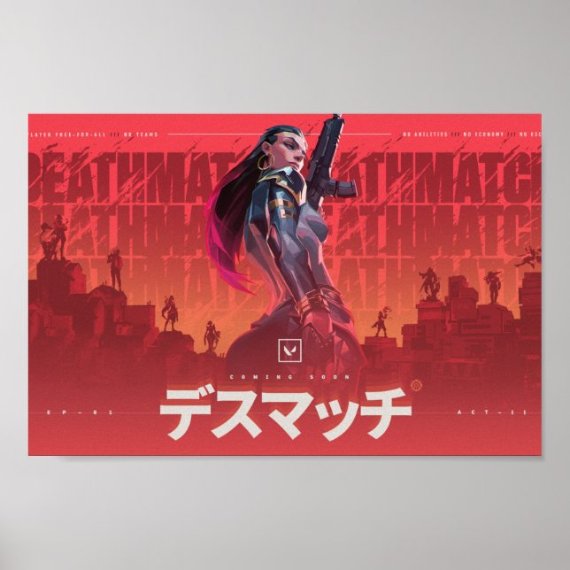 Reyna valorant poster (Framsidan)