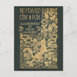 Reynard Fox Antique Victorian Bok vykort