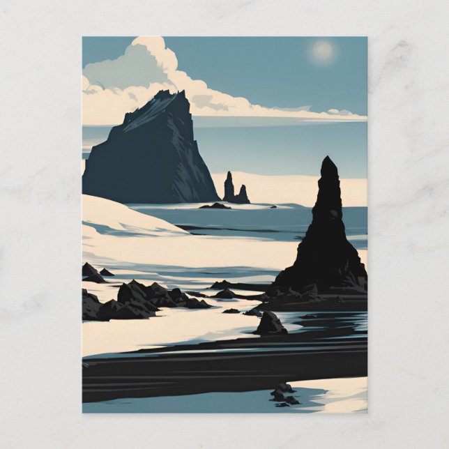 Reynisfjara Beach Vykort (Framsida)