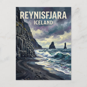 Reynisfjara strand Island Vykort