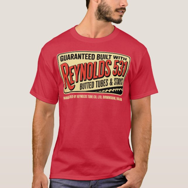 Reynolds 531 t shirt (Framsida)
