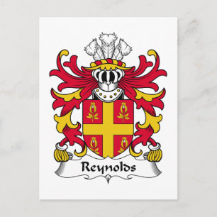 Reynolds familjevapen vykort