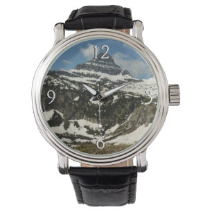 Reynolds Mountain från Logan Pass vid Glacier Park Armbandsur