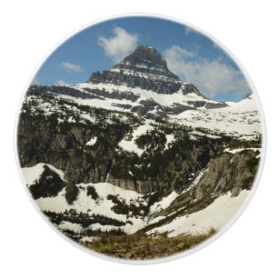 Reynolds Mountain från Logan Pass vid Glacier Park Knopp