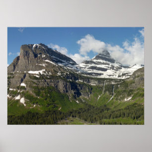 Reynolds Mountain och Reynolds Creek Valley Poster