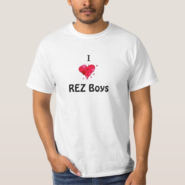 REZ-pojkar T-shirt (Framsida)