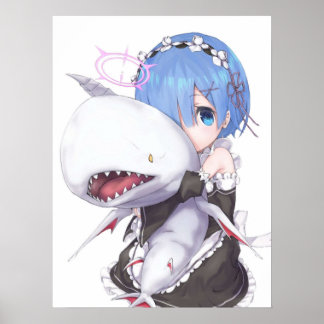 ReZero Rem söt Poster
