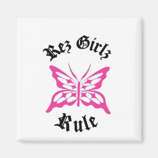 rezflickzlinjesvartpink magnet