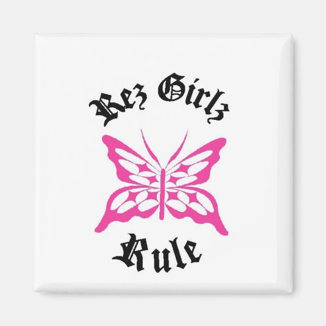 rezflickzlinjesvartpink magnet (Framsidan)