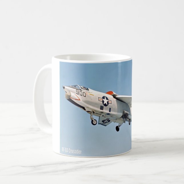 RF-8A CRUSADER KAFFEMUGG (Framsida vänster)
