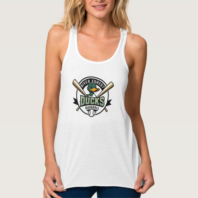 RF Ducks tank Linne Med Racerback (Framsida)