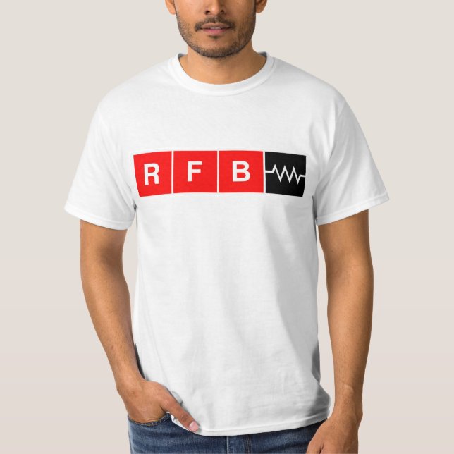 RFB-logotyp T Tee Shirt (Framsida)