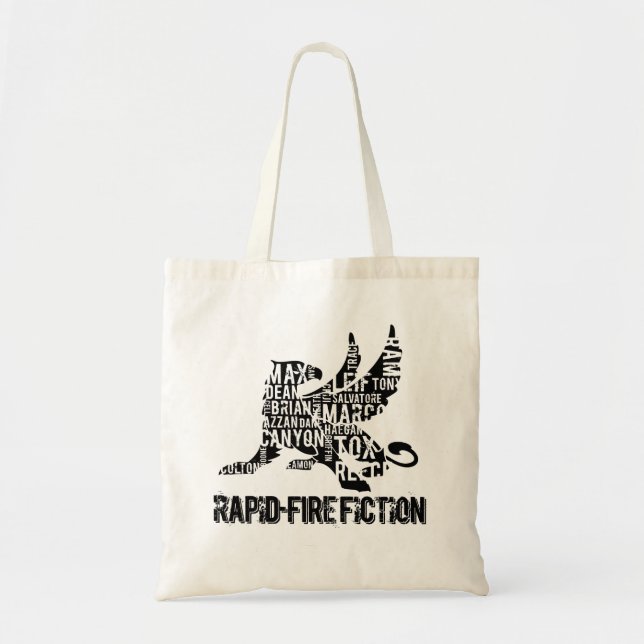 RFF Griffin Tote BLKlogo Mugg Tygkasse (Framsidan)