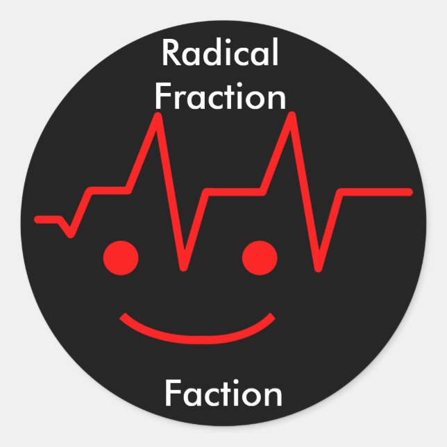 RFF-klistermärkear Runt Klistermärke (Framsida)