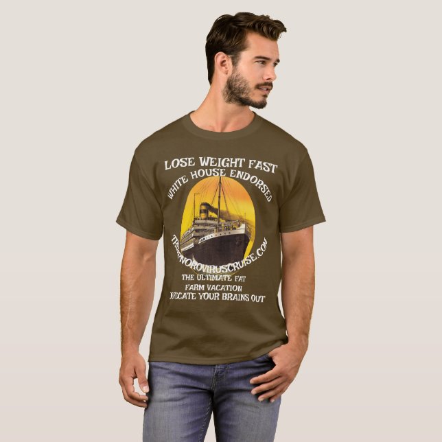 RFK HHS CDC FDA GODKÄNNER NORAVIRUS LÅNGSIKTIG DIE T SHIRT (Hel framsida)