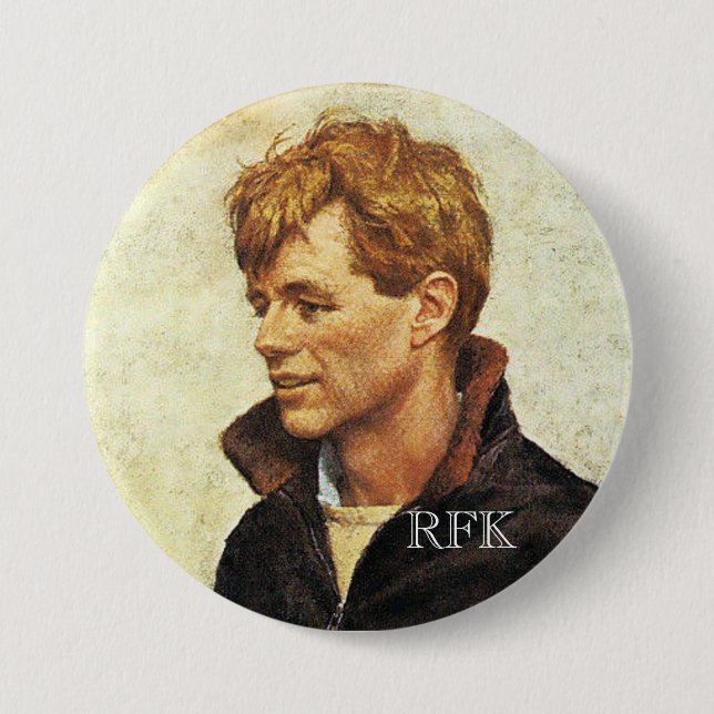 RFK i JFK:s jacka Knapp (Framsida)