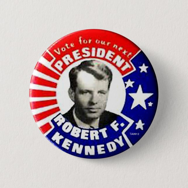 RFK-presidenten - knäppas Knapp (Framsida)