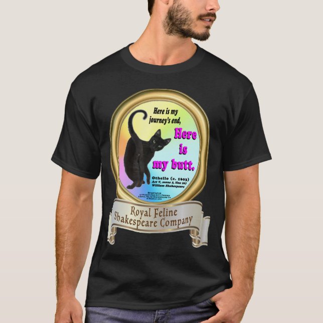 RFSC-Royal Kattdjur Shakespeare Company T-Shirt (Framsida)