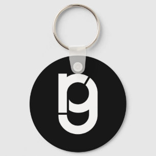 RG-logotypkeychain Nyckelring