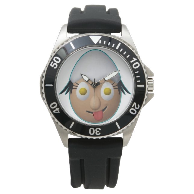 RG RA Ägg Konst Armbandsur (Framsida)