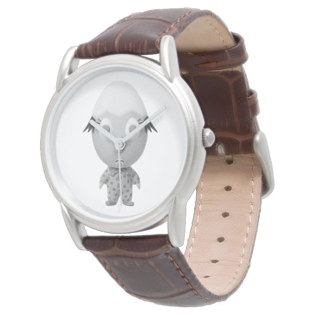 RG RA Ägg Konst Armbandsur (Vinklad)