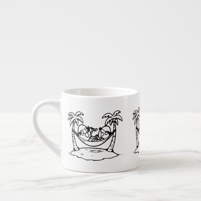 RG RA Ägg Konst Espressomugg (Vänster)