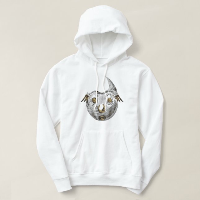 RG RA Ägg Konst Hoodie (Design framsida)