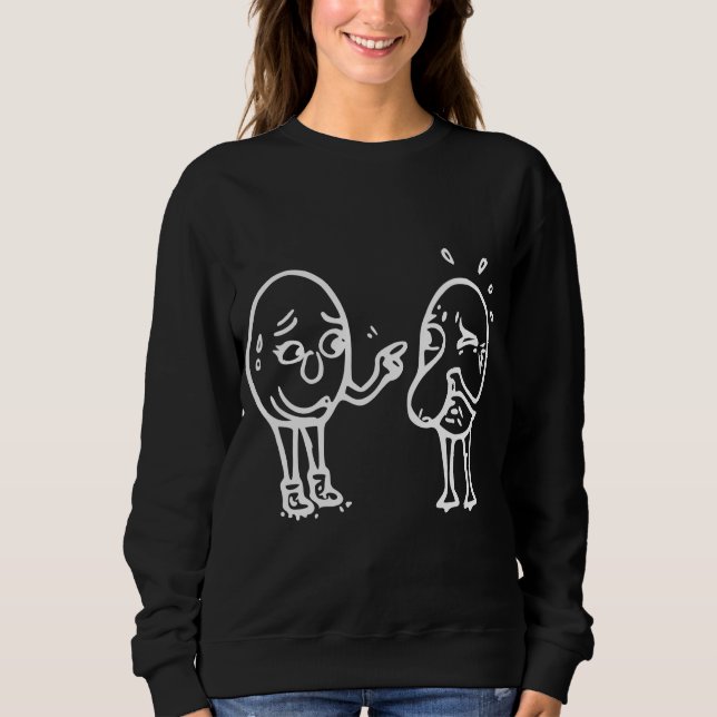 RG RA Ägg Konst T Shirt (Framsida)