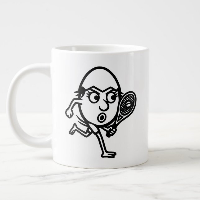 RG RA Äggkonst Jumbo Mugg (Vänster)