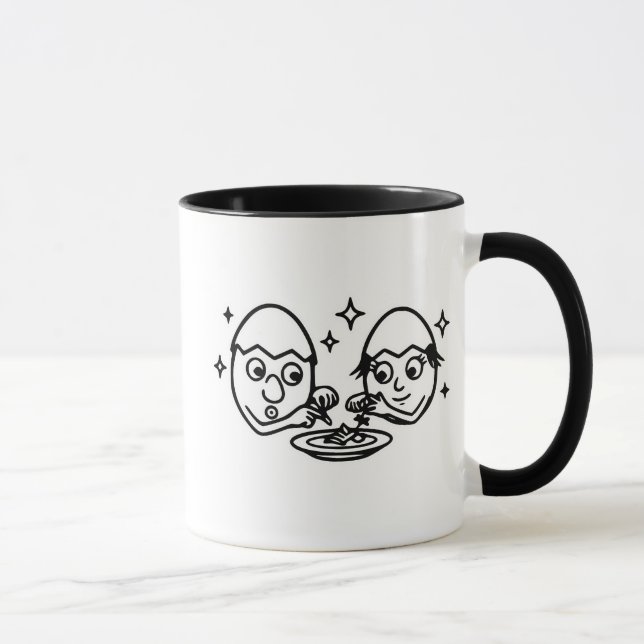 RG RA Äggkonst Mugg (Höger)