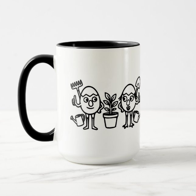 RG RA Äggkonst Mugg (Vänster)