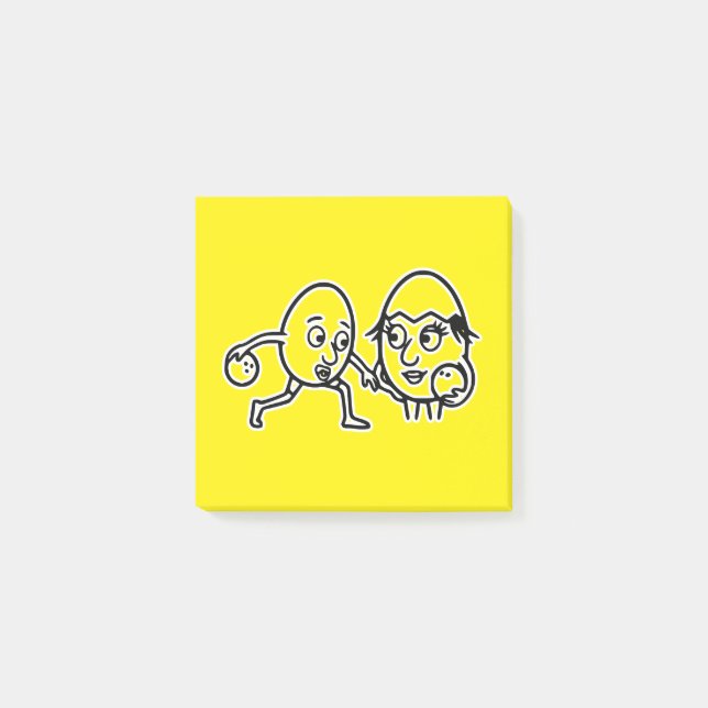 RG RA Äggkonst Post-it Block (Framsida)
