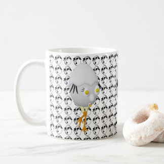 RG & RA Sällsam Ägg Karaktär Söt Design Kaffemugg