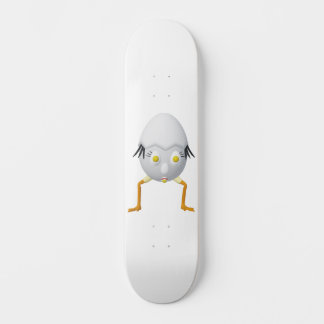 RG & RA Sällsam Ägg Karaktär Söt Design Mini Skateboard Bräda 18,5 Cm