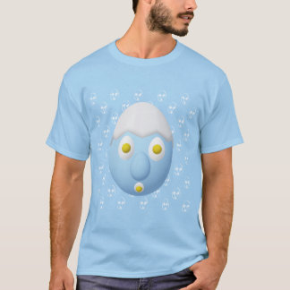 RG & RA Sällsam Ägg Karaktär Söt Design T Shirt