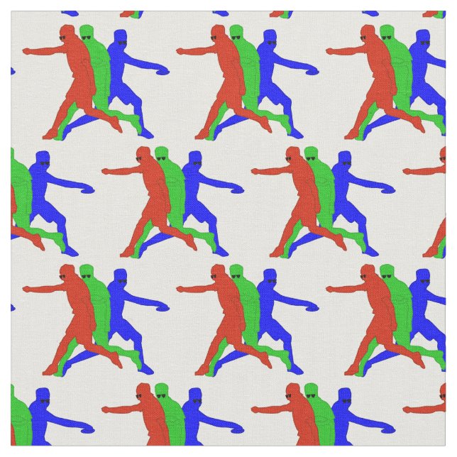RGB-skivans golfkörningssekvens 3 Tyg (Närbild)