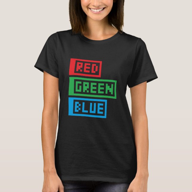 RGB T-skirt T Shirt (Framsida)