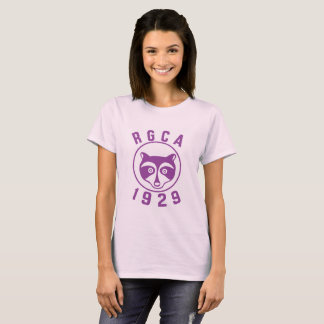 RGCA Kvinnors Lila Logotyp T-shirt
