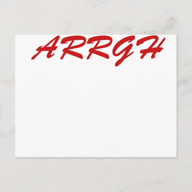 RGH! VYKORT (Framsida)