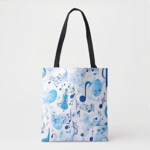 Rhapsody i Blue Tote Tygkasse