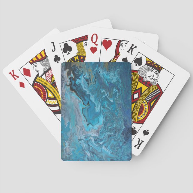Rhapsody i Turquise Casinokort (Baksidan)